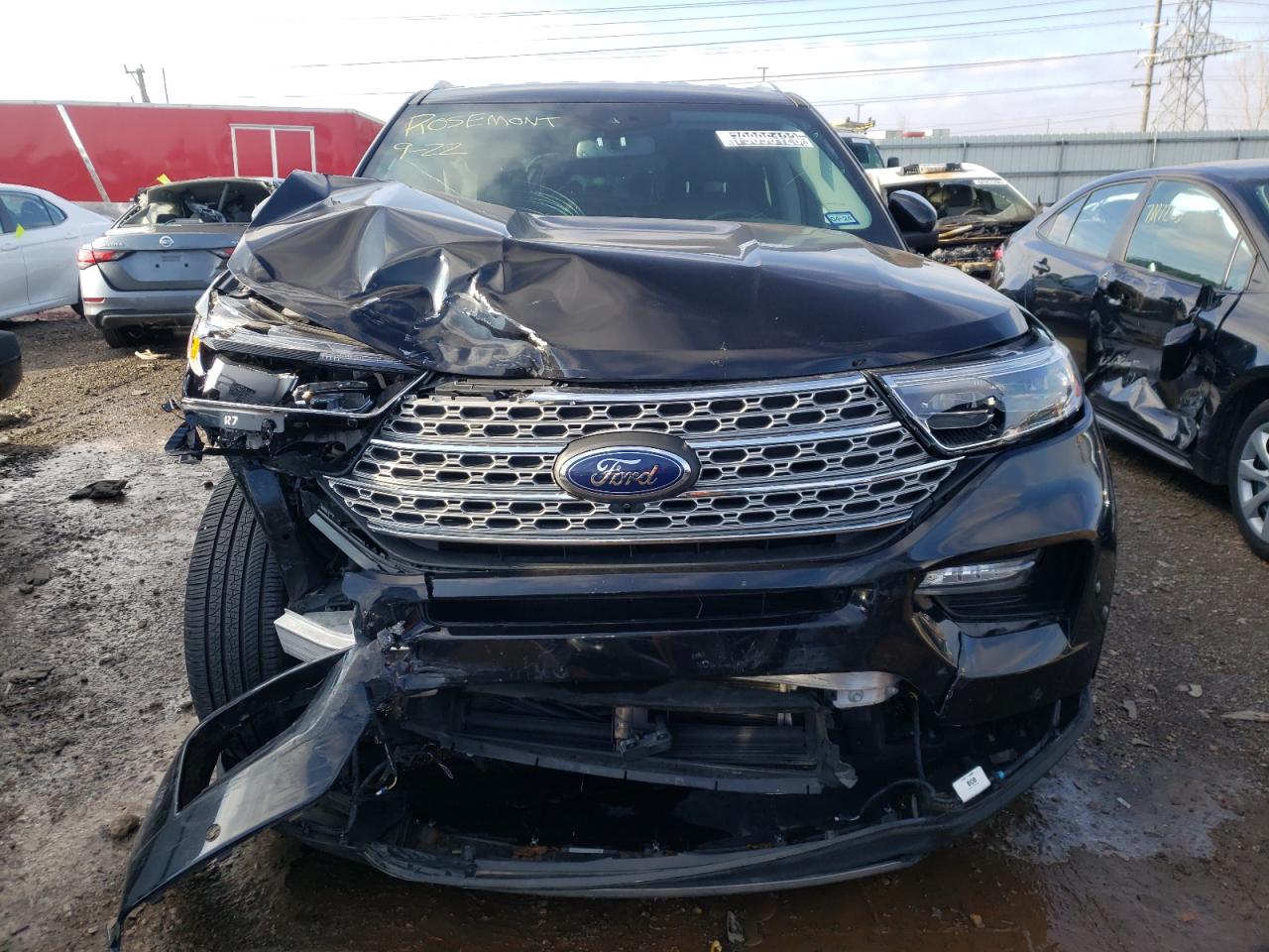 2022 FORD EXPLORER LIMITED VIN:1FMSK7FH7NGB06514