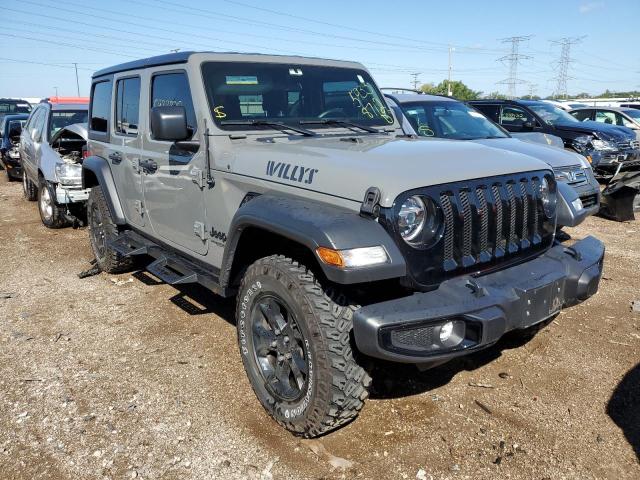 2021 JEEP WRANGLER UNLIMITED SPORT VIN: 1C4HJXDG9MW613026