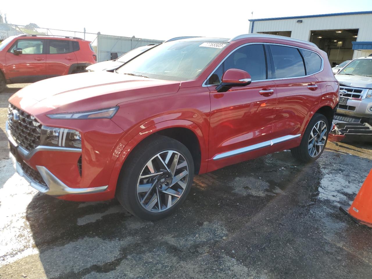 2022 HYUNDAI SANTA FE CALLIGRAPHY VIN:5NMS5DAL9NH450442