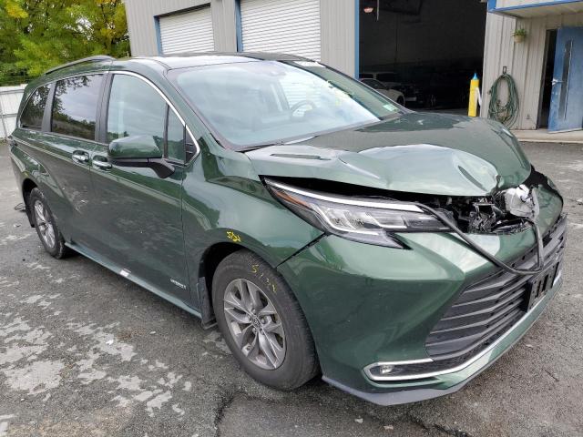 2021 TOYOTA SIENNA XLE VIN: 5TDYSKFC1MS033411