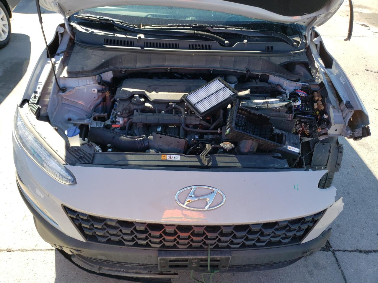 2022 HYUNDAI KONA SEL VIN:KM8K6CAB3NU834431