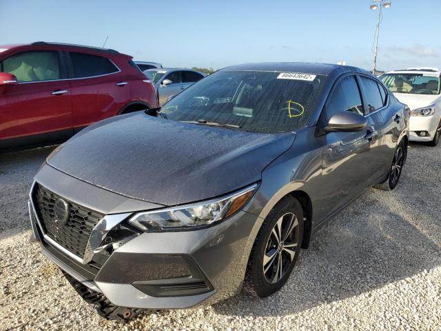 2021 NISSAN SENTRA SV VIN: 3N1AB8CV5MY257657