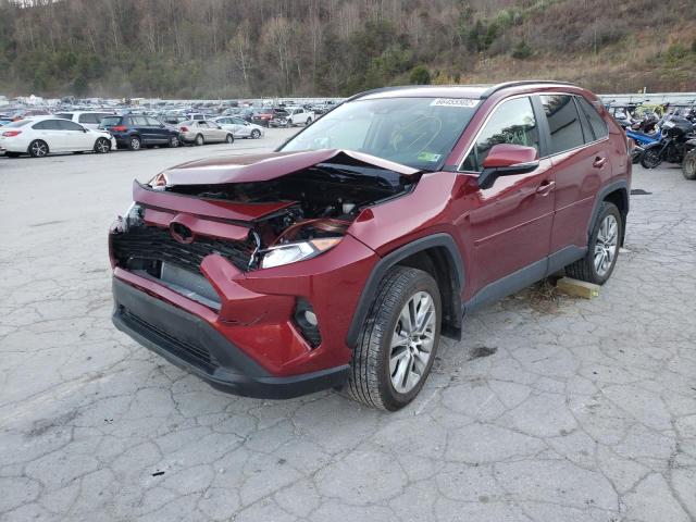 2021 TOYOTA RAV4 XLE PREMIUM VIN: 2T3A1RFV5MW225105