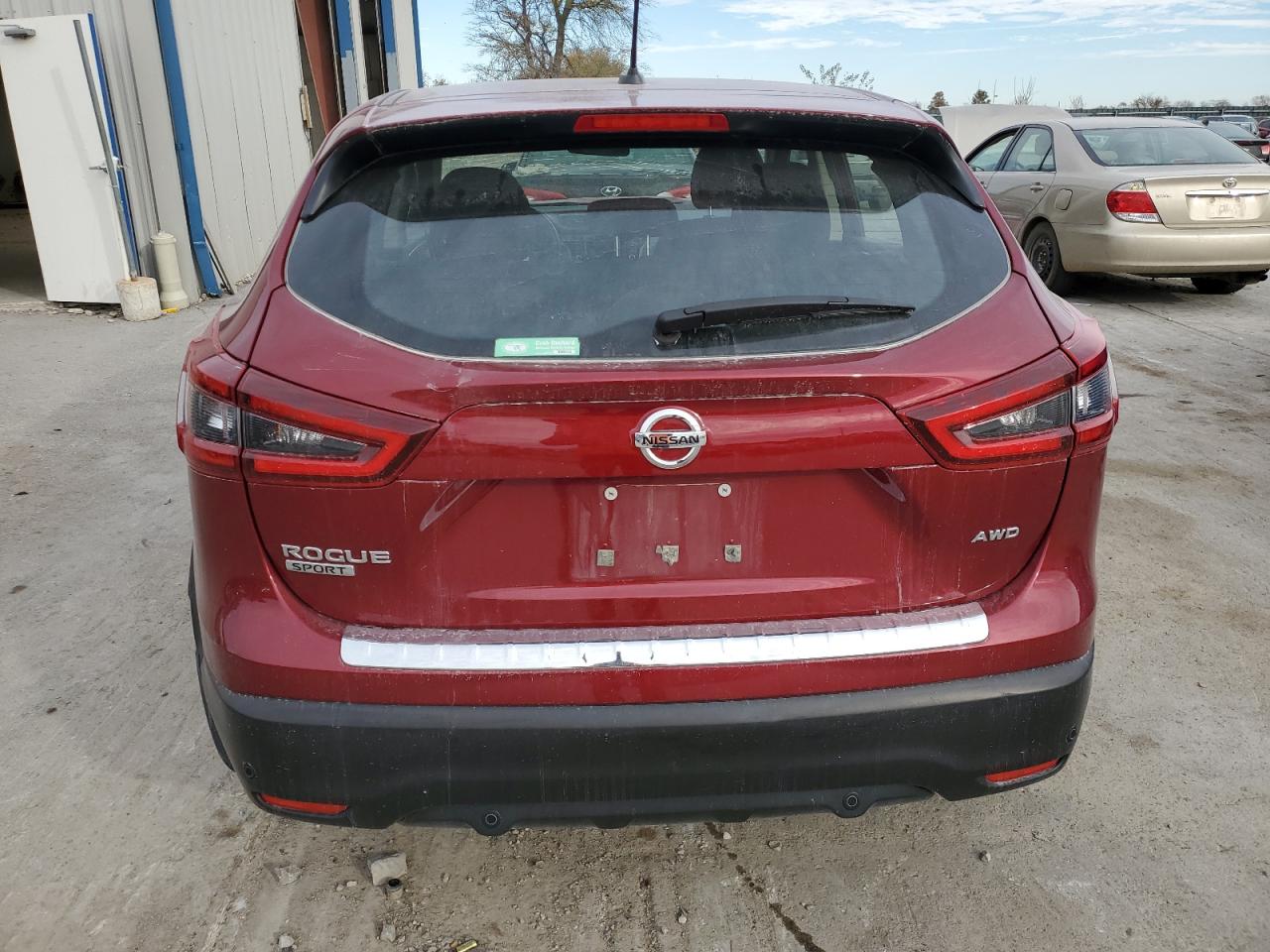 2022 NISSAN ROGUE SPORT S VIN:JN1BJ1AW3NW477205