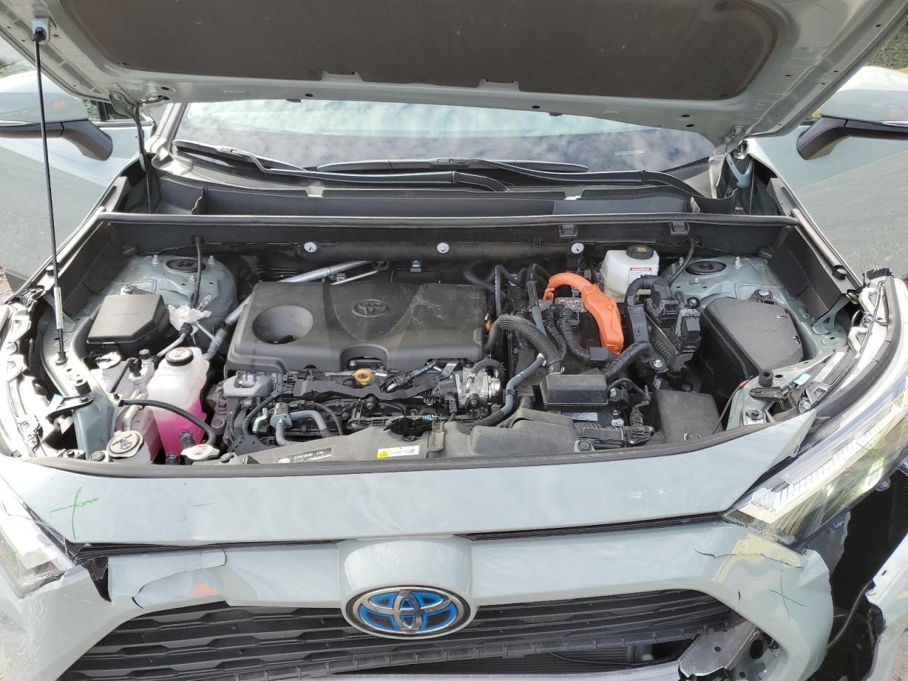 2022 TOYOTA RAV4 XLE PREMIUM VIN:4T3B6RFV8NU092816