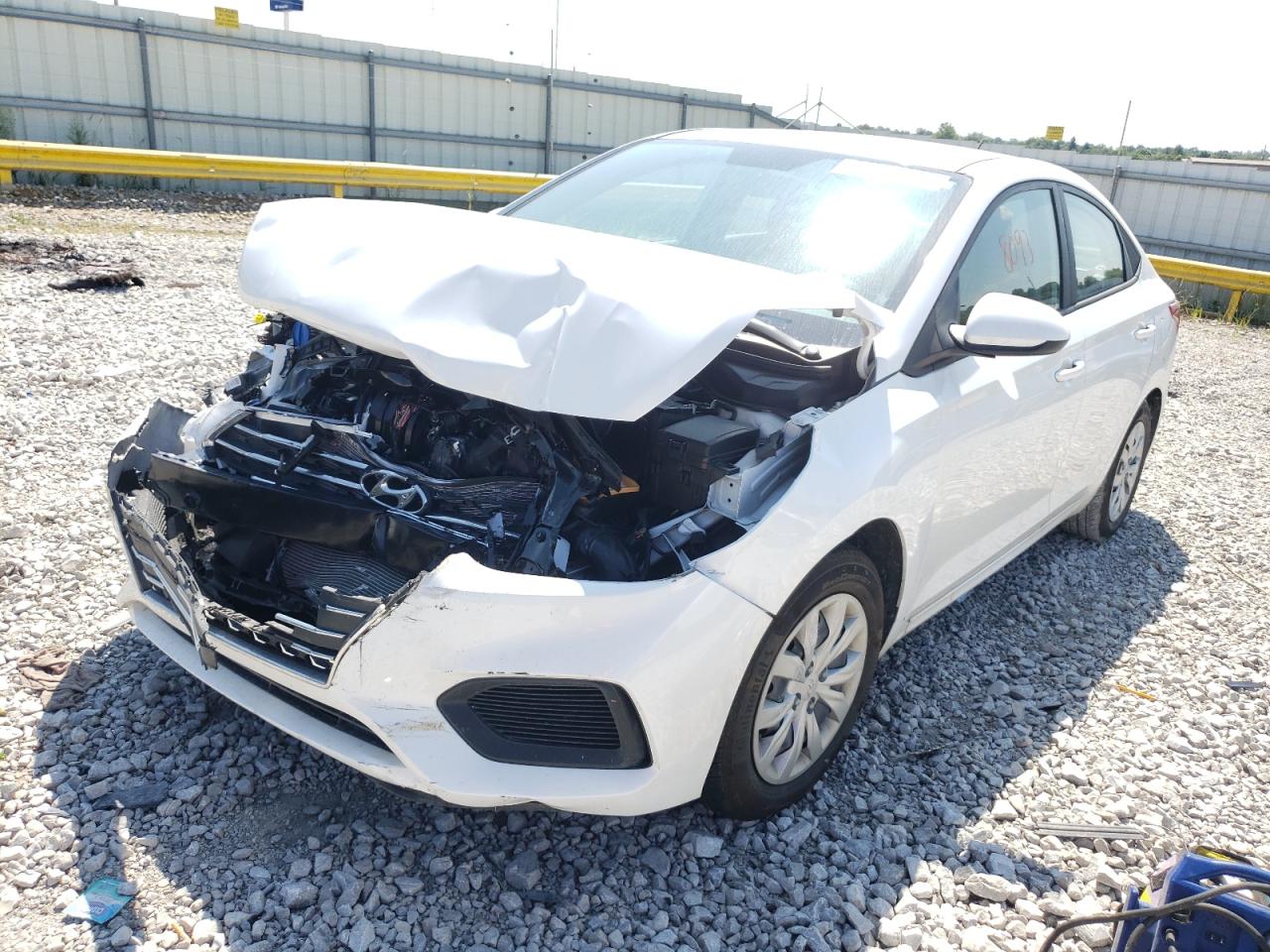 2022 HYUNDAI ACCENT SE VIN:3KPC24A65NE161928