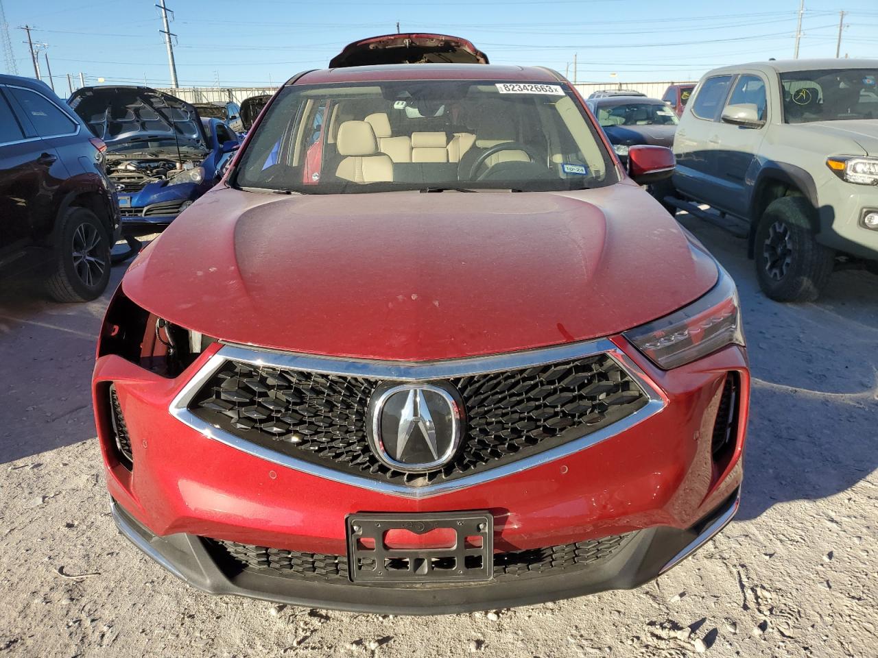 2022 ACURA RDX TECHNOLOGY VIN:5J8TC1H5XNL007135