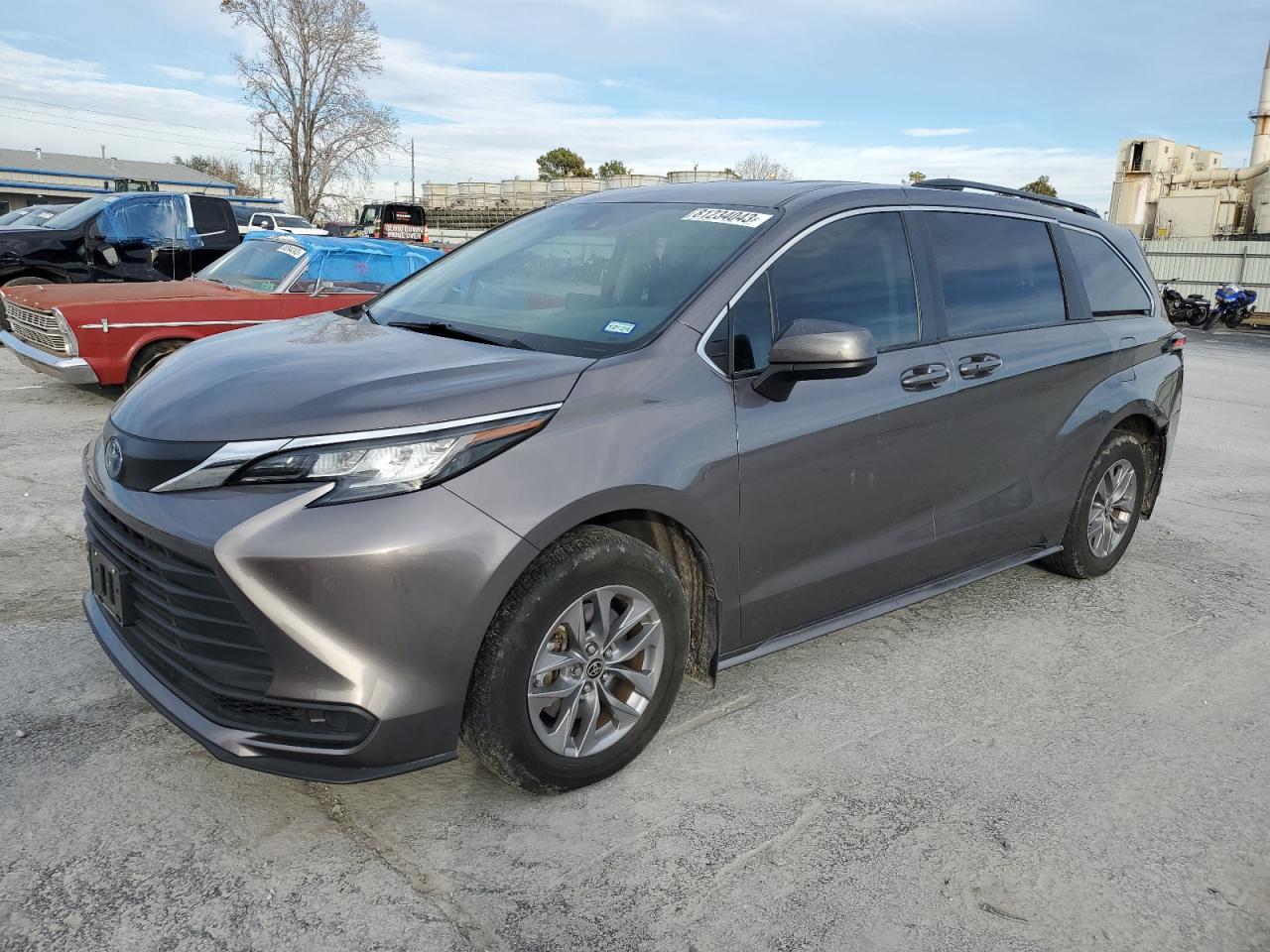 2022 TOYOTA SIENNA LE VIN:5TDKRKEC7NS079913