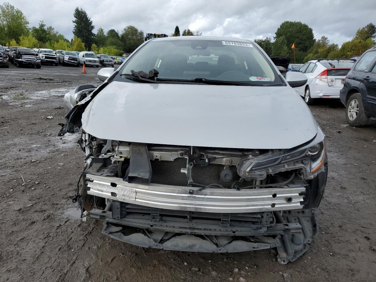 2022 TOYOTA COROLLA LE VIN:JTDEAMDE5NJ043072