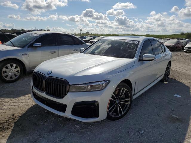 2021 BMW 750 XI VIN: WBA7U2C02MCG50124