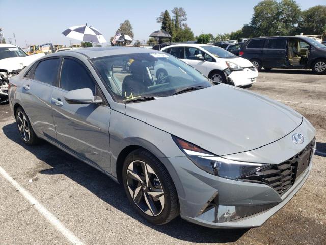 2021 HYUNDAI ELANTRA SEL VIN: KMHLN4AG6MU191869