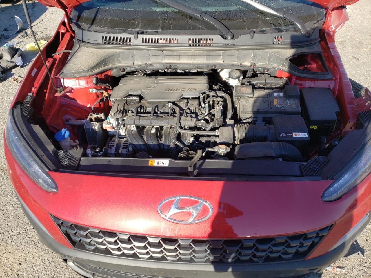 2022 HYUNDAI KONA SEL VIN:KM8K3CAB4NU877412