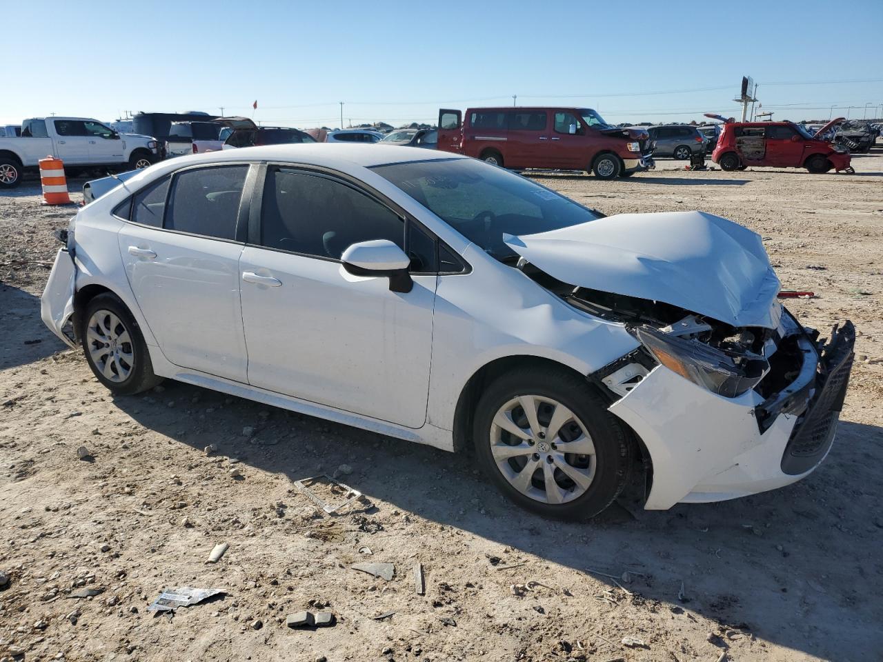 2022 TOYOTA COROLLA LE VIN:5YFEPMAE9NP317422