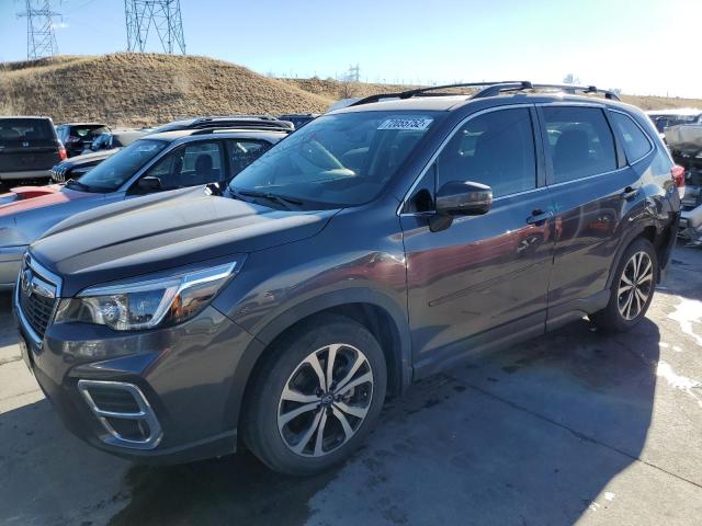 2021 SUBARU FORESTER LIMITED VIN: JF2SKAUC7MH525997