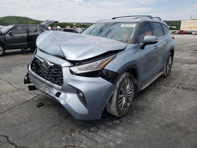 2021 TOYOTA HIGHLANDER PLATINUM VIN: 5TDFZR***********