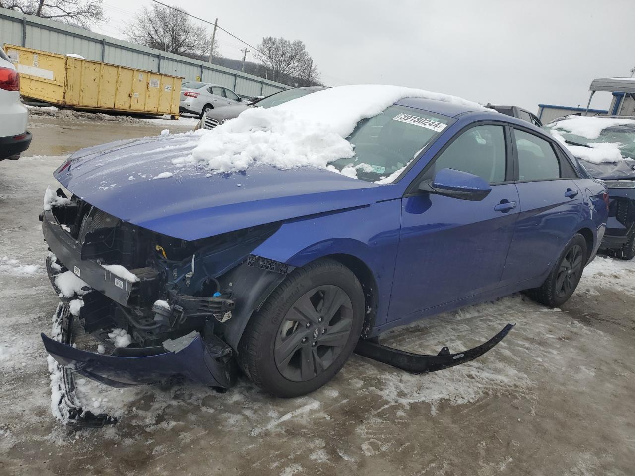 2022 HYUNDAI ELANTRA SEL VIN:KMHLS4AG3NU337686