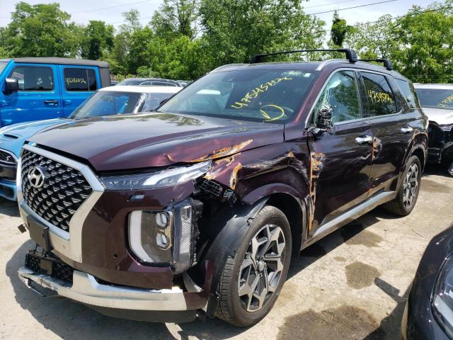 2021 HYUNDAI PALISADE CALLIGRAPHY VIN: KM8R7DHE7MU331436