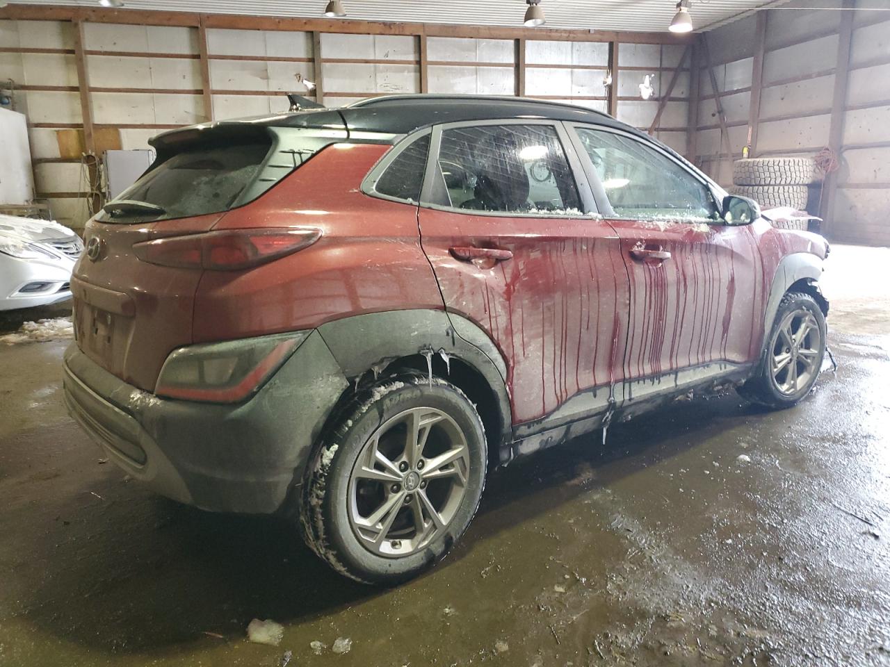2022 HYUNDAI KONA SEL VIN:KM8K62AB3NU916489