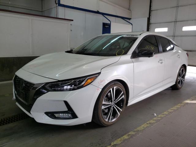 2021 NISSAN SENTRA SR VIN: 3N1AB8DV8MY213540