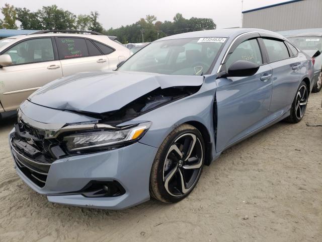 2021 HONDA ACCORD SPORT SE VIN: 1HGCV1F47MA118420