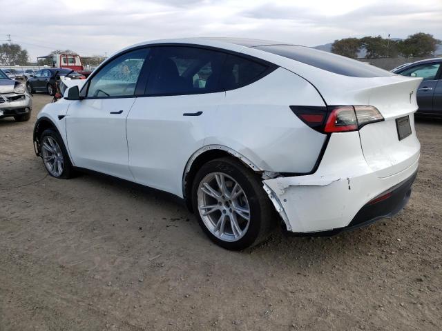 2021 TESLA MODEL Y VIN: 5YJYGDEE8MF066247