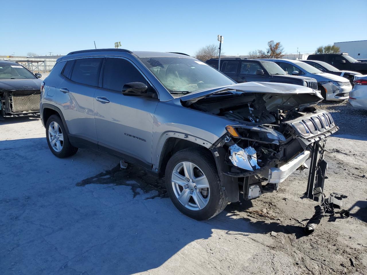 2022 JEEP COMPASS LATITUDE VIN:3C4NJDBB1NT125382