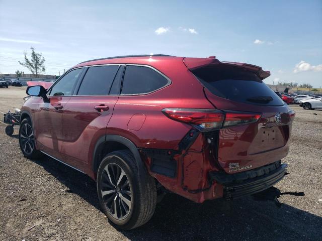 2021 TOYOTA HIGHLANDER XSE VIN: 5TDLZRAH2MS051711