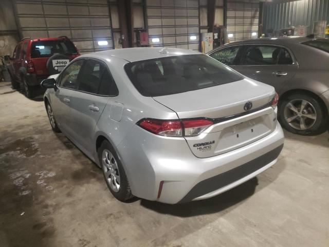 2021 TOYOTA COROLLA LE VIN: 5YFEPMAE7MP256201