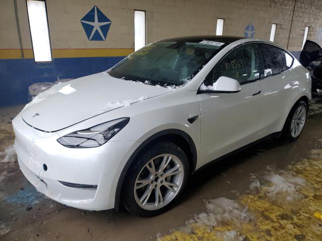 2021 TESLA MODEL Y VIN: 5YJYGDED7MF105563