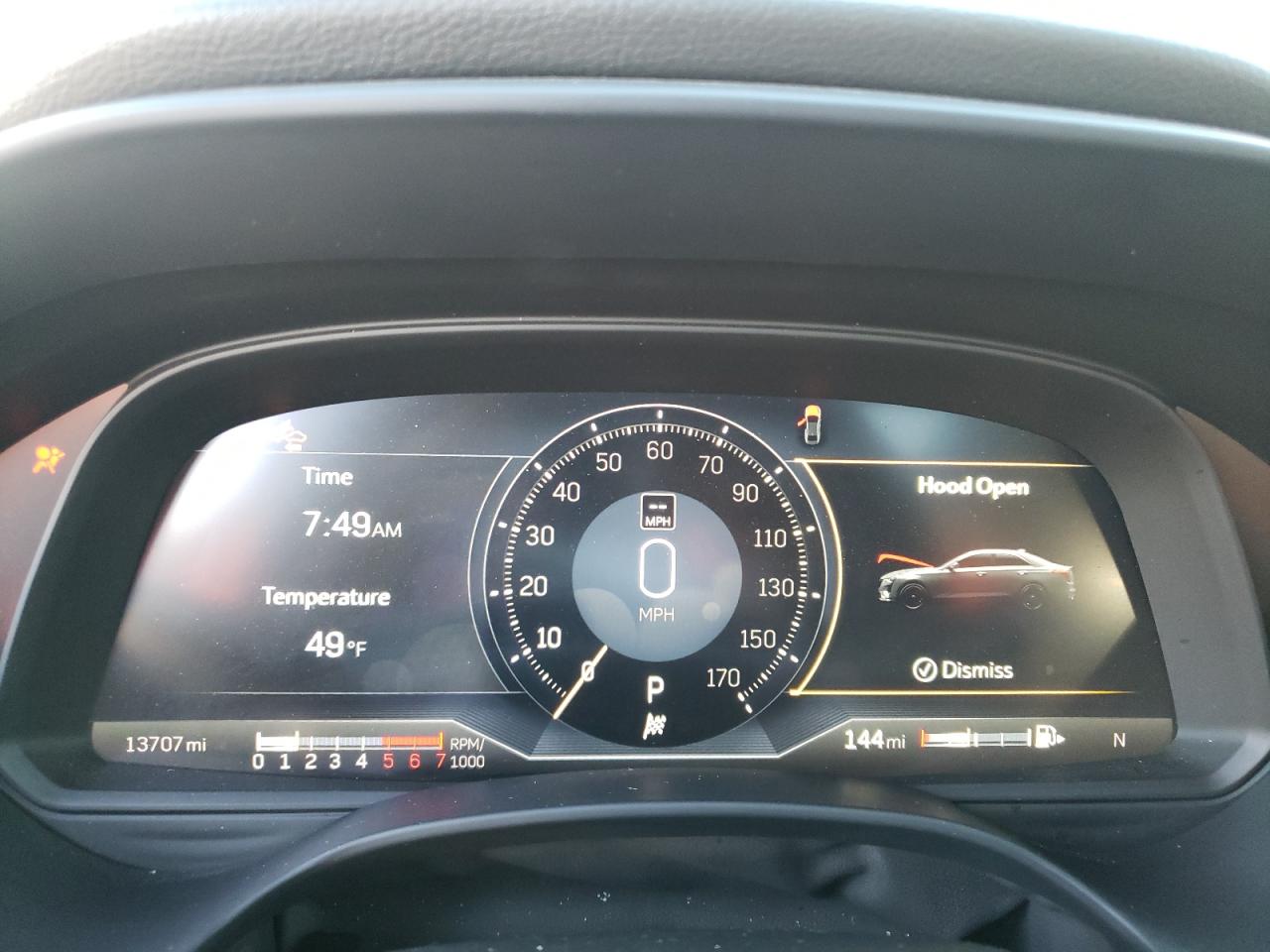 2022 CADILLAC CT4 SPORT VIN:1G6DG5RK8N0133548