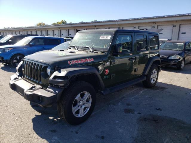 2021 JEEP WRANGLER UNLIMITED SPORT VIN: 1C4HJXDG7MW522885