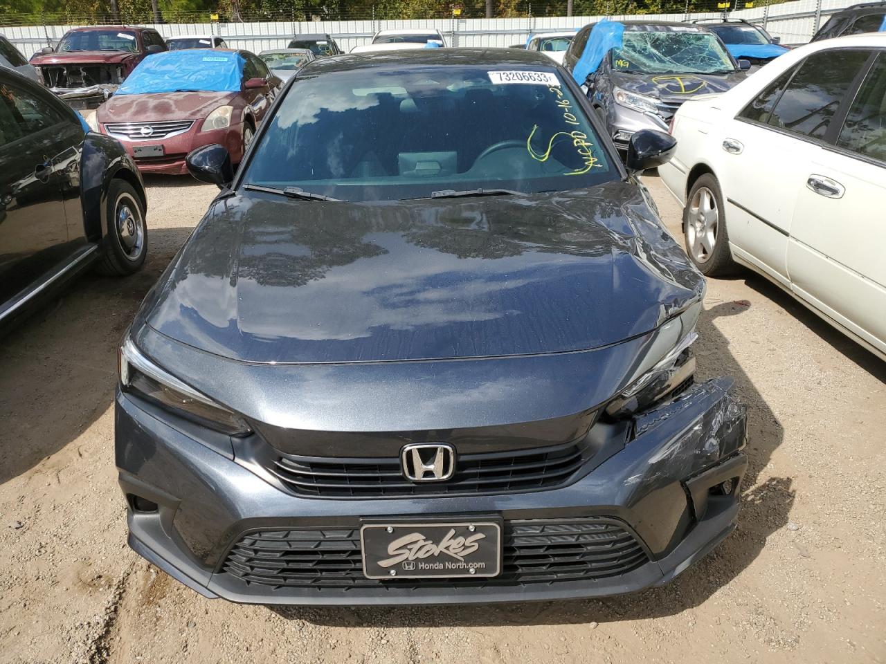 2022 HONDA CIVIC SPORT VIN:2HGFE2F56NH586282