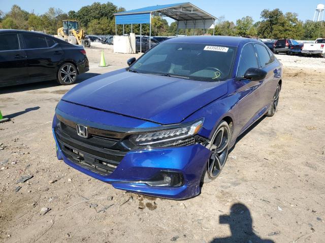 2021 HONDA ACCORD SPORT VIN: 1HGCV1F36MA065829