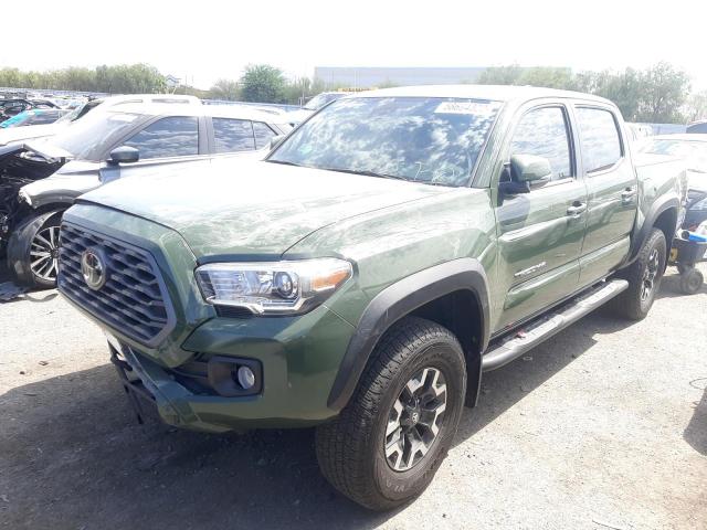 2021 TOYOTA TACOMA DOUBLE CAB VIN: 3TMCZ5AN0MM374895