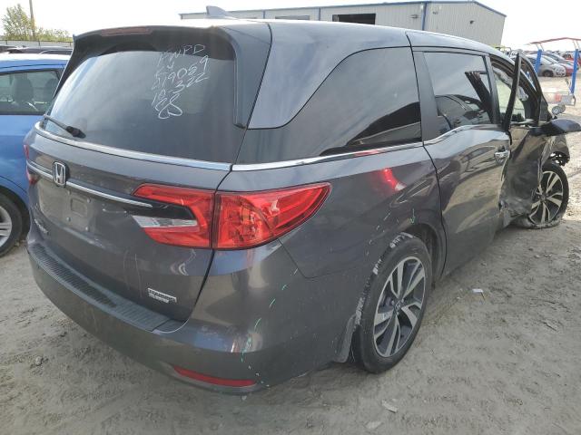 2021 HONDA ODYSSEY TOURING VIN: 5FNRL6H85MB041095