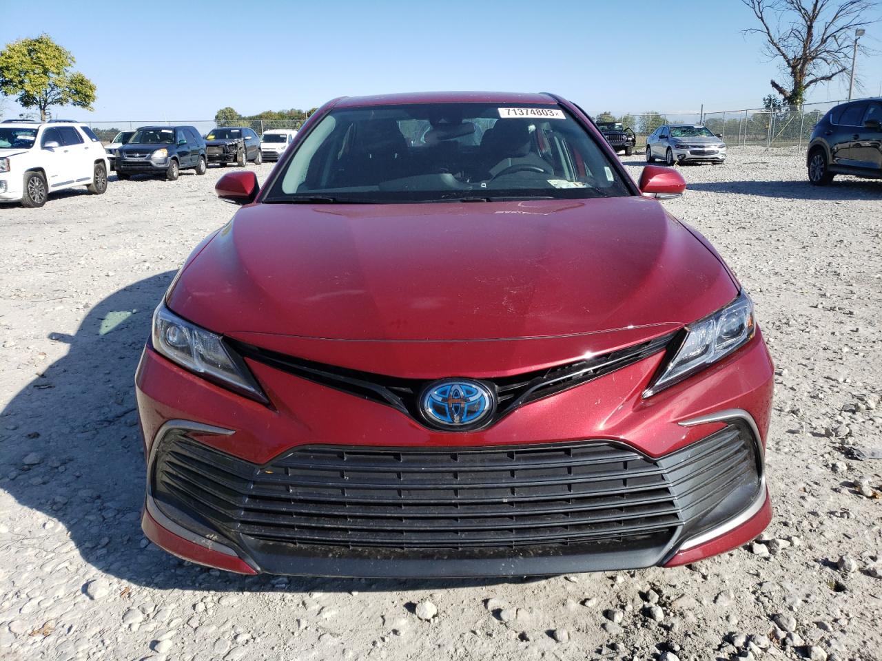 2022 TOYOTA CAMRY LE VIN:4T1C31AKXNU589385