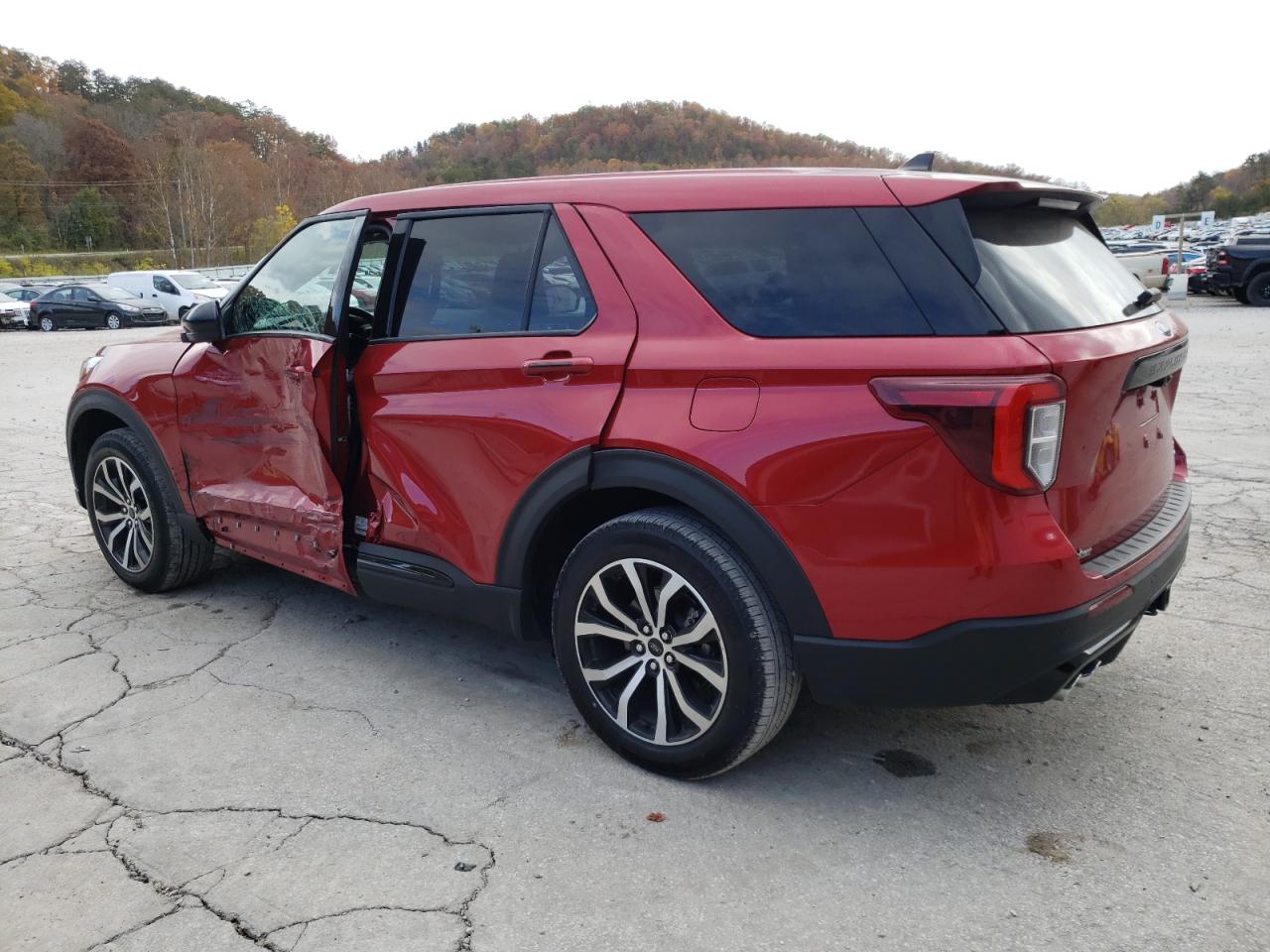 2022 FORD EXPLORER ST VIN:1FM5K8GC8NGB32545