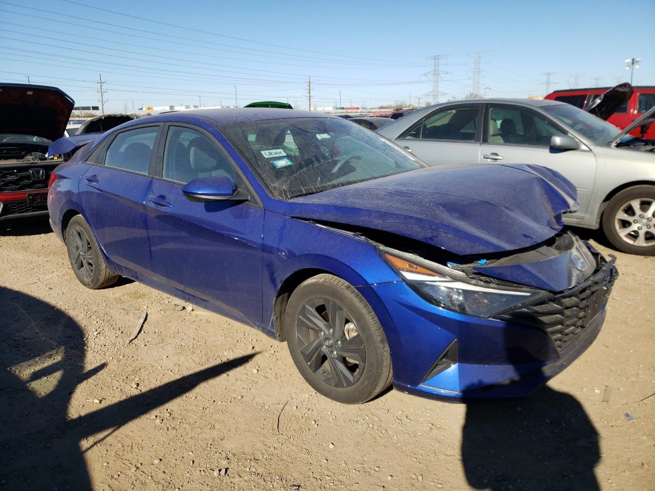 2023 HYUNDAI ELANTRA SEL VIN:KMHLM4AG6PU435575