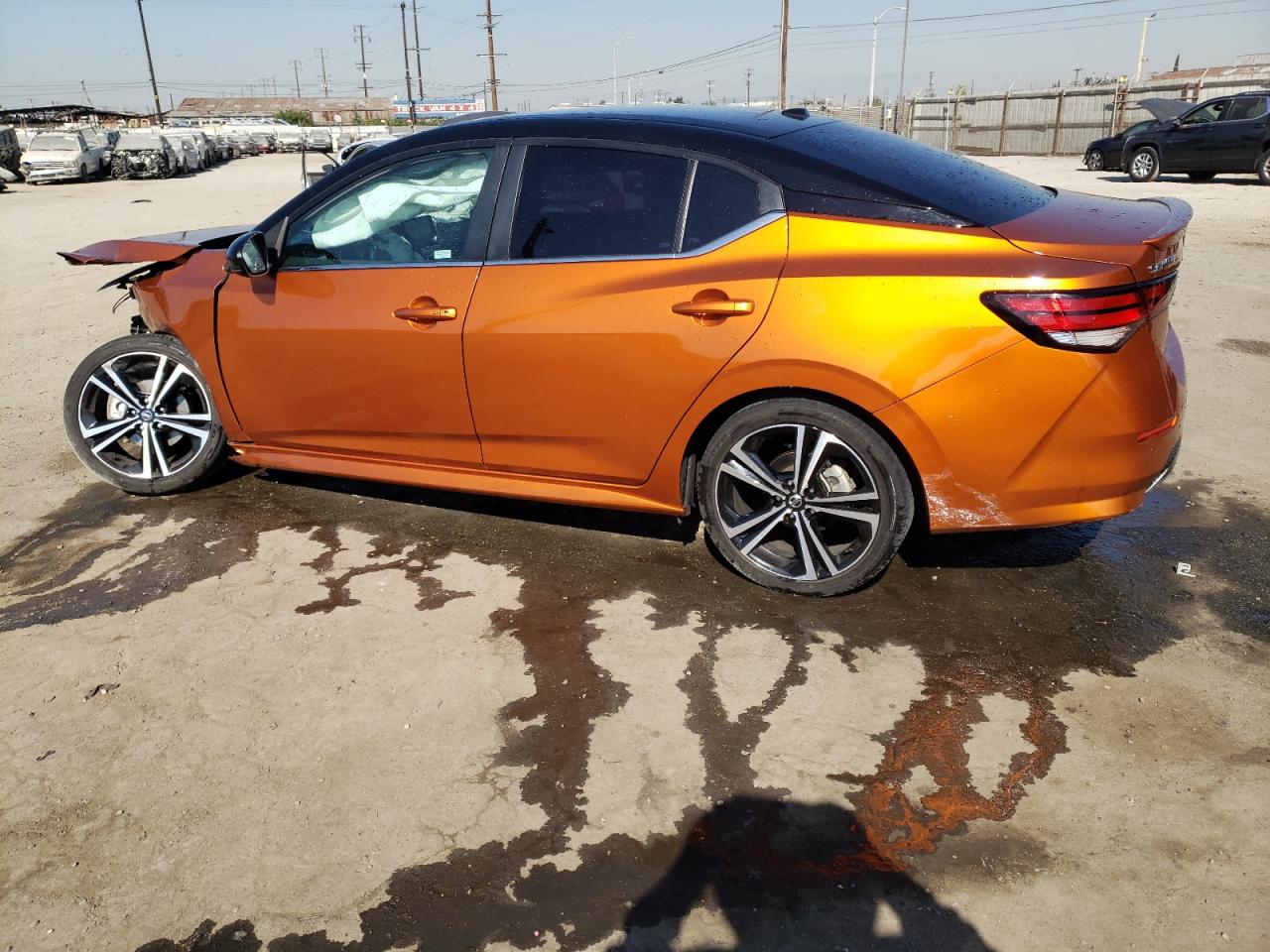 2022 NISSAN SENTRA SR VIN:3N1AB8DV9NY236083