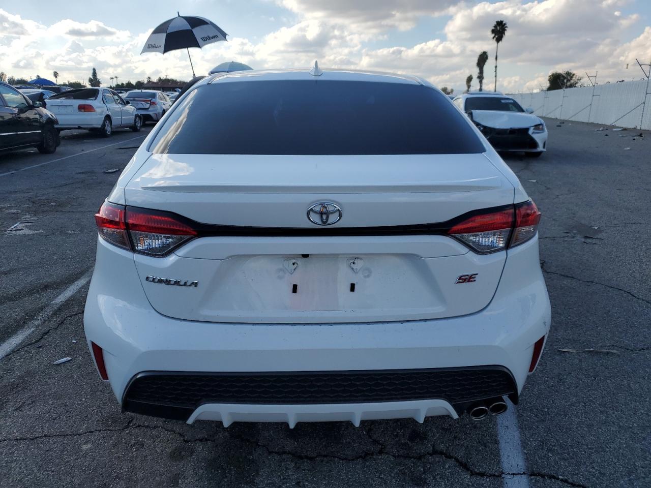 2022 TOYOTA COROLLA SE VIN:5YFS4MCE5NP106131