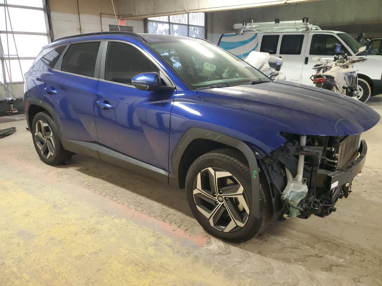 2022 HYUNDAI TUCSON SEL VIN:5NMJFCAE0NH018794