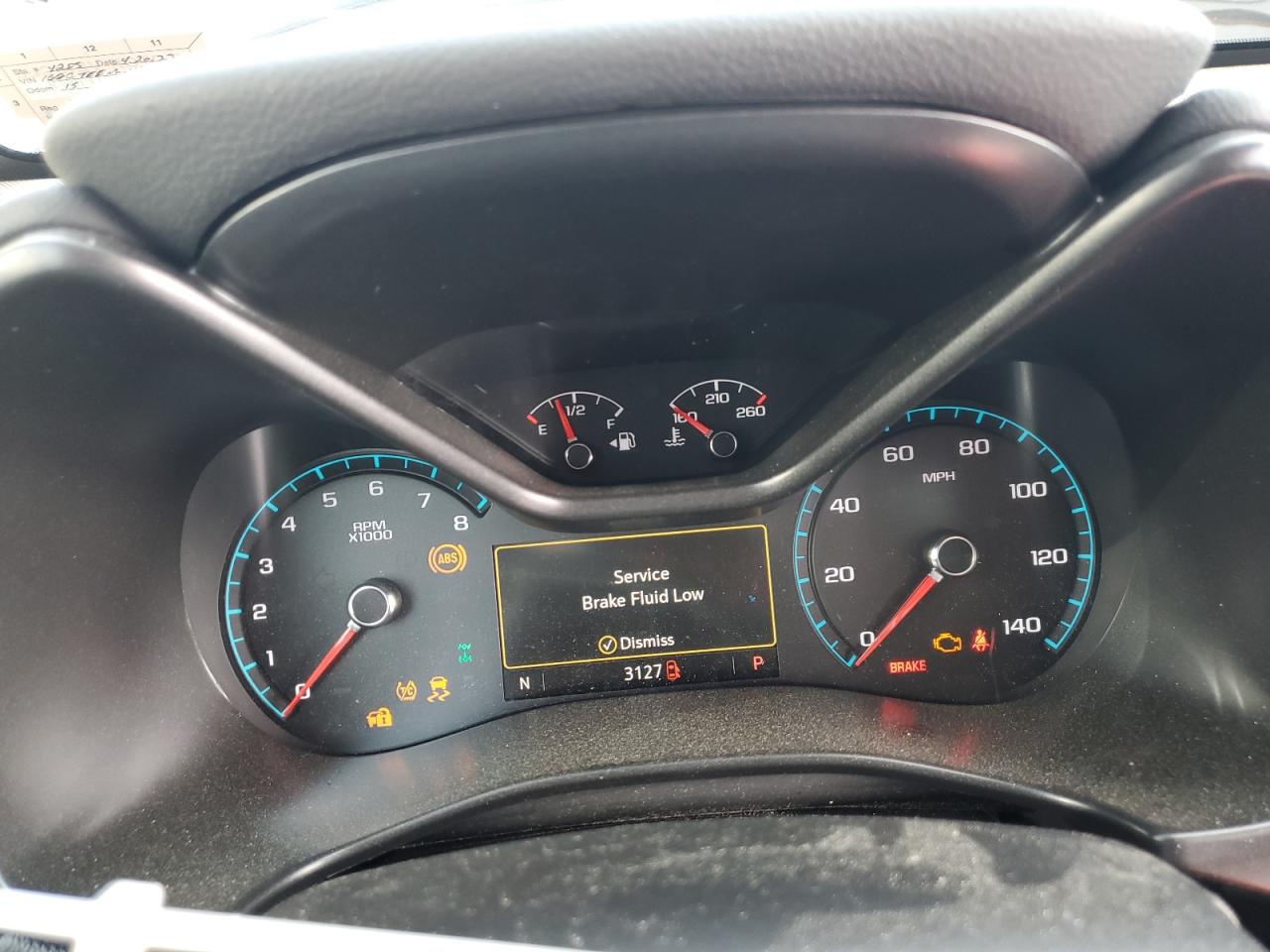 2022 CHEVROLET COLORADO ZR2 VIN:1GCGTEEN6N1321744