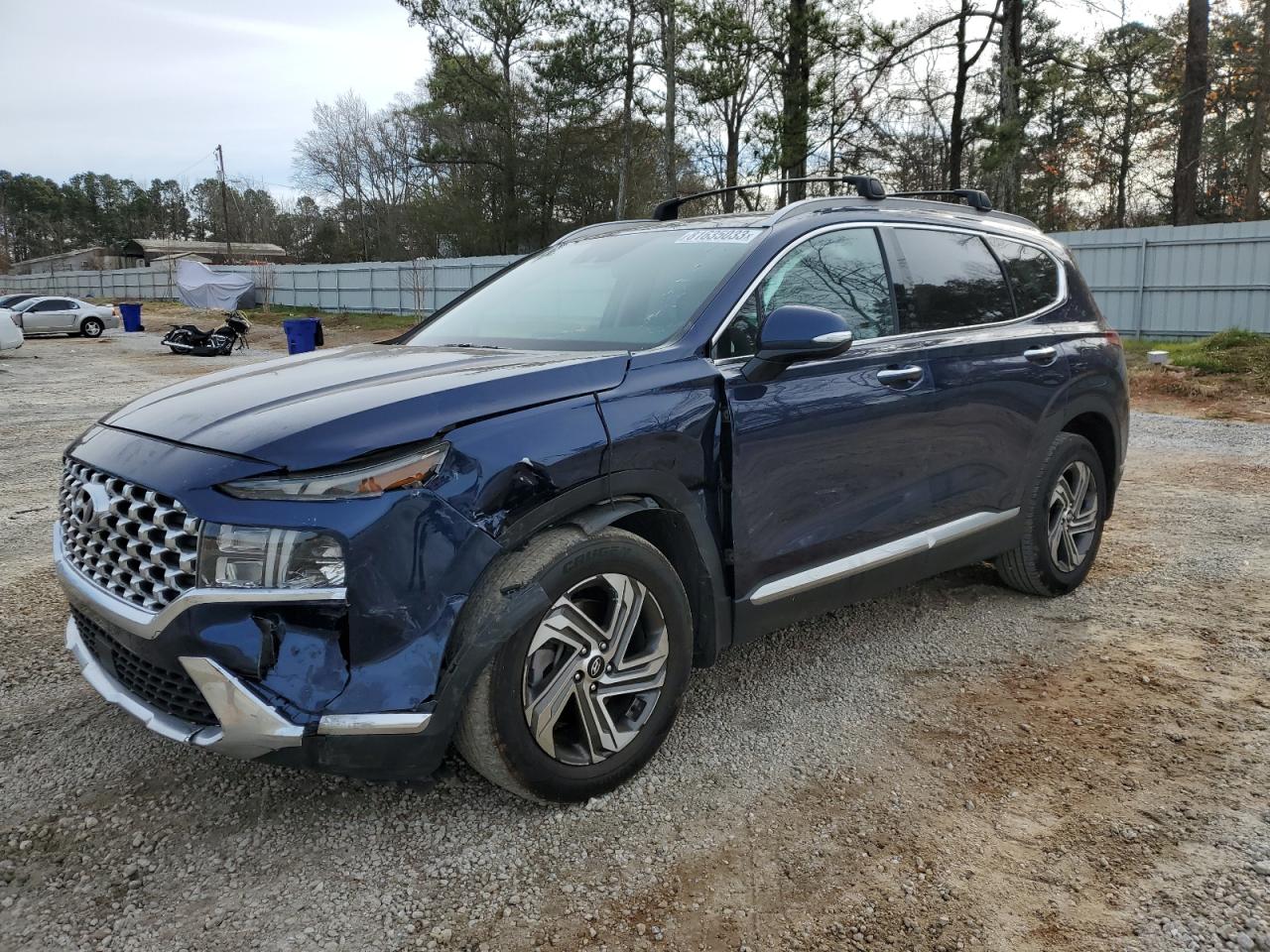 2022 HYUNDAI SANTA FE SEL VIN:5NMS34AJ3NH476345