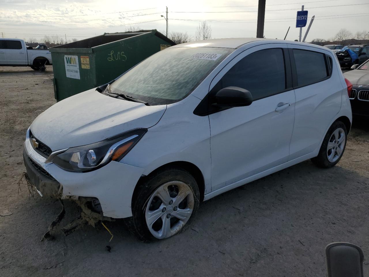 2022 CHEVROLET SPARK LS VIN:KL8CB6SA9NC025719