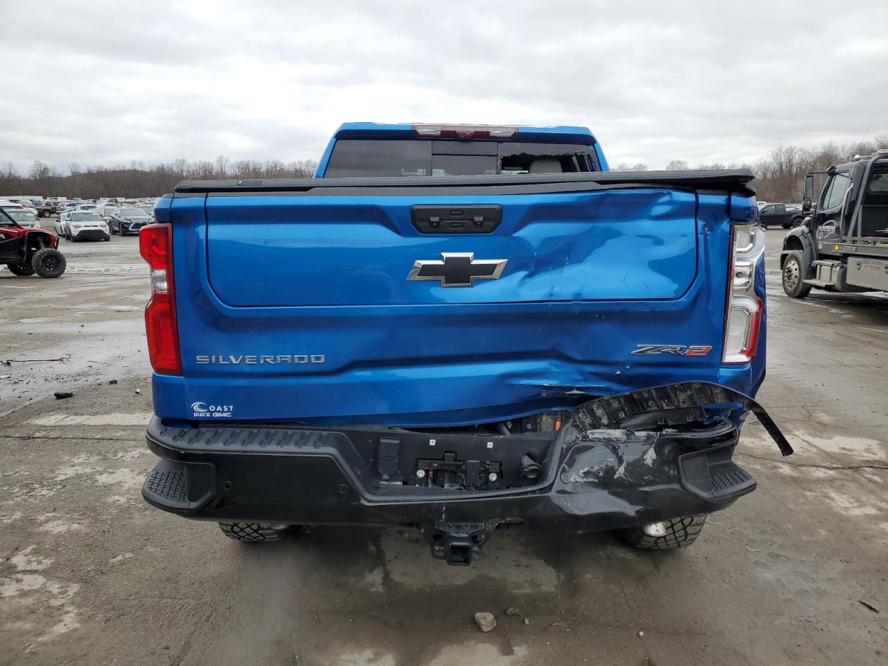 2022 CHEVROLET SILVERADO K1500 ZR2 VIN:3GCUDHEL9NG688607