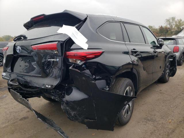2021 TOYOTA HIGHLANDER HYBRID XLE VIN: 5TDGBRCH9MS536446
