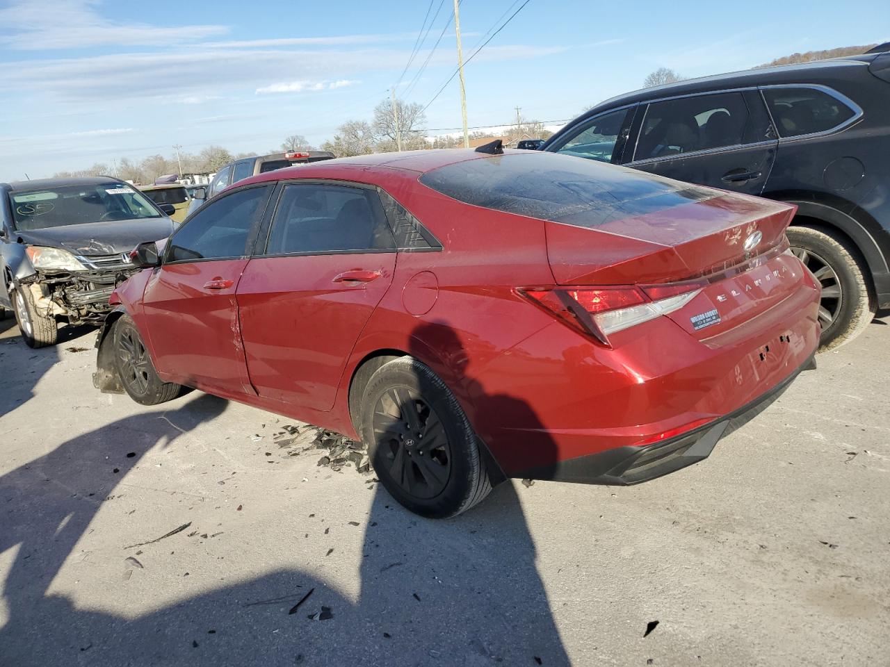 2023 HYUNDAI ELANTRA SEL VIN:KMHLM4AG1PU564629