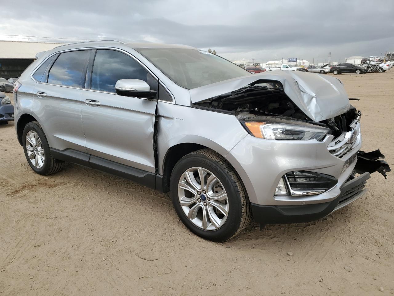 2022 FORD EDGE TITANIUM VIN:2FMPK4K94NBA99063