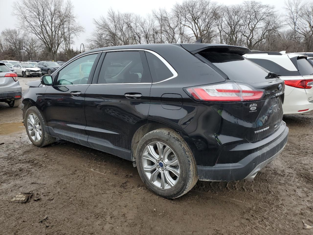 2022 FORD EDGE TITANIUM VIN:2FMPK4K96NBA55792