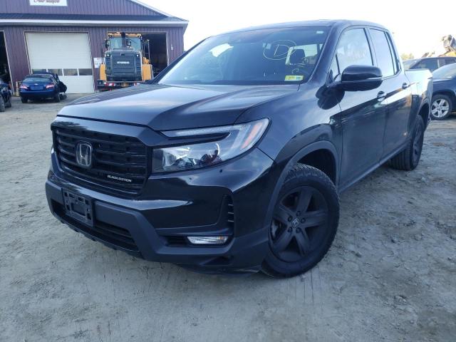 2021 HONDA RIDGELINE BLACK EDITION VIN: 5FPYK3F86MB013409